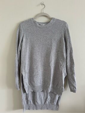 BCBGeneration Light Gray Crewneck Sweater